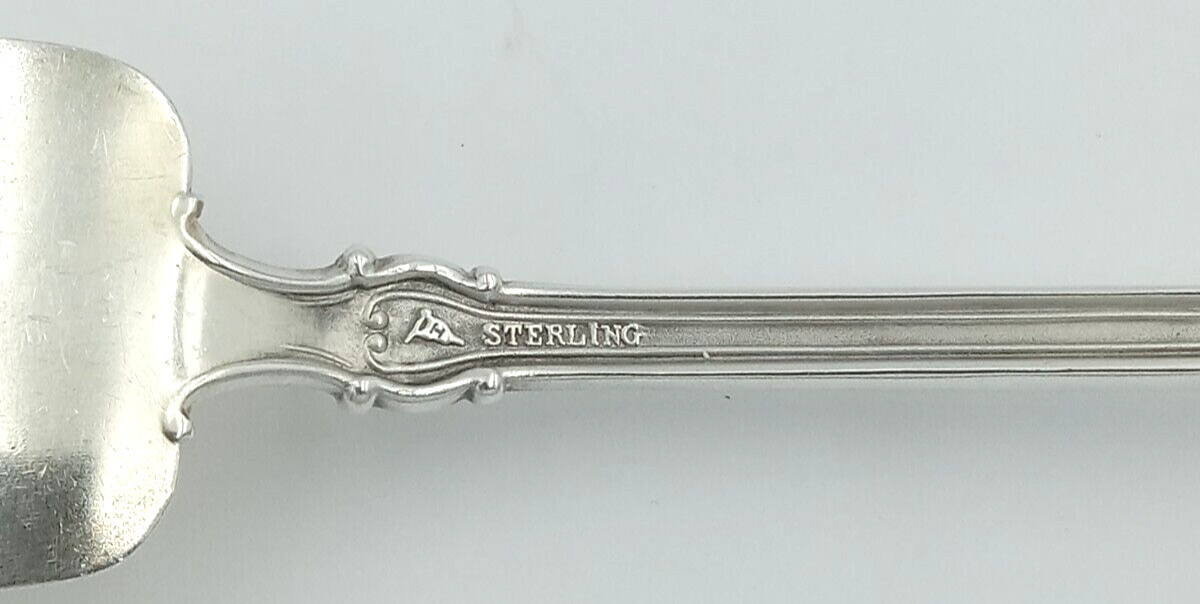 Antique Mechanics Sterling Co. Art Nouveau Winged Cherub 3 Tine Fork 8" MONO-JKL