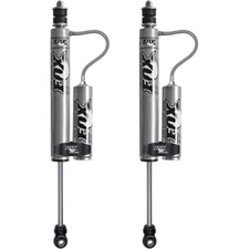 Fox 2.0 Shox Reservoir Front Shocks Fits 84 - 06 Cherokee, Comanche, Wrangler