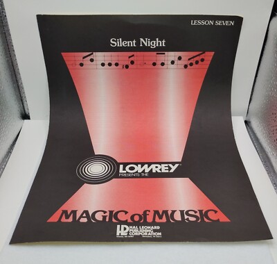 Silent Night - Lowrey Presents The Magic of Music Lesson 7 Sheet Music Lesson 7
