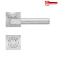 Karcher TüRdrüCker-Rosetten-Garnitur ER31Q Tasmania Quadratisch Edelstahl Wc