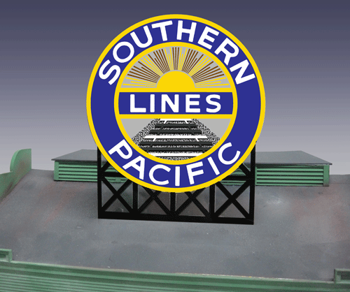 Miller's Southern Pacific Animated Neon Sign O/HO Scale #7071 MILLER ENGINEERING - 第 1/1 張圖片