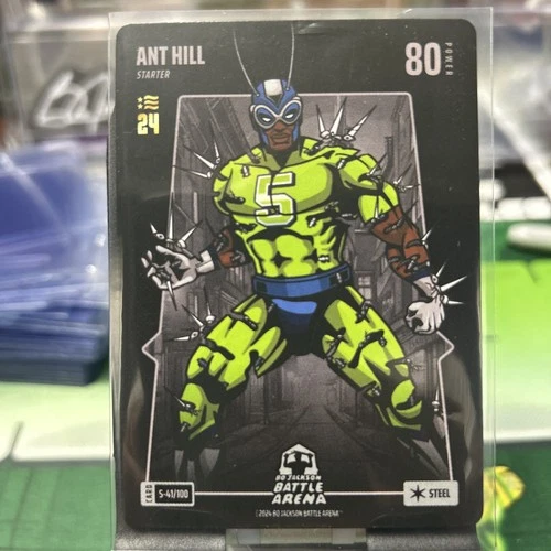 Bo Jackson Battle Arena Ant Hill Steel Anthony Edwards 2024 NSCC N24 Stamp