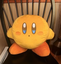 RARE Kirby BIG Plush Autumn Yellow Corduroy Exclusive to Japan