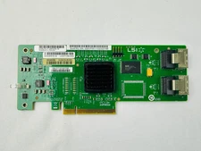 LSI Logic SAS3081E-S 371-3255-03 PCIe SAS / SATA Controller Card