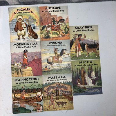 My Indian Tale Library Includes Eight Books 1935