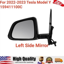 Left Side Mirror For 2022-2023 Tesla Model Y Driver Side Electric Fold Mirror