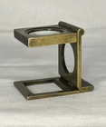 Civil War Period Folding Pocket Map Magnifier or Loop in Brass, L@@K!