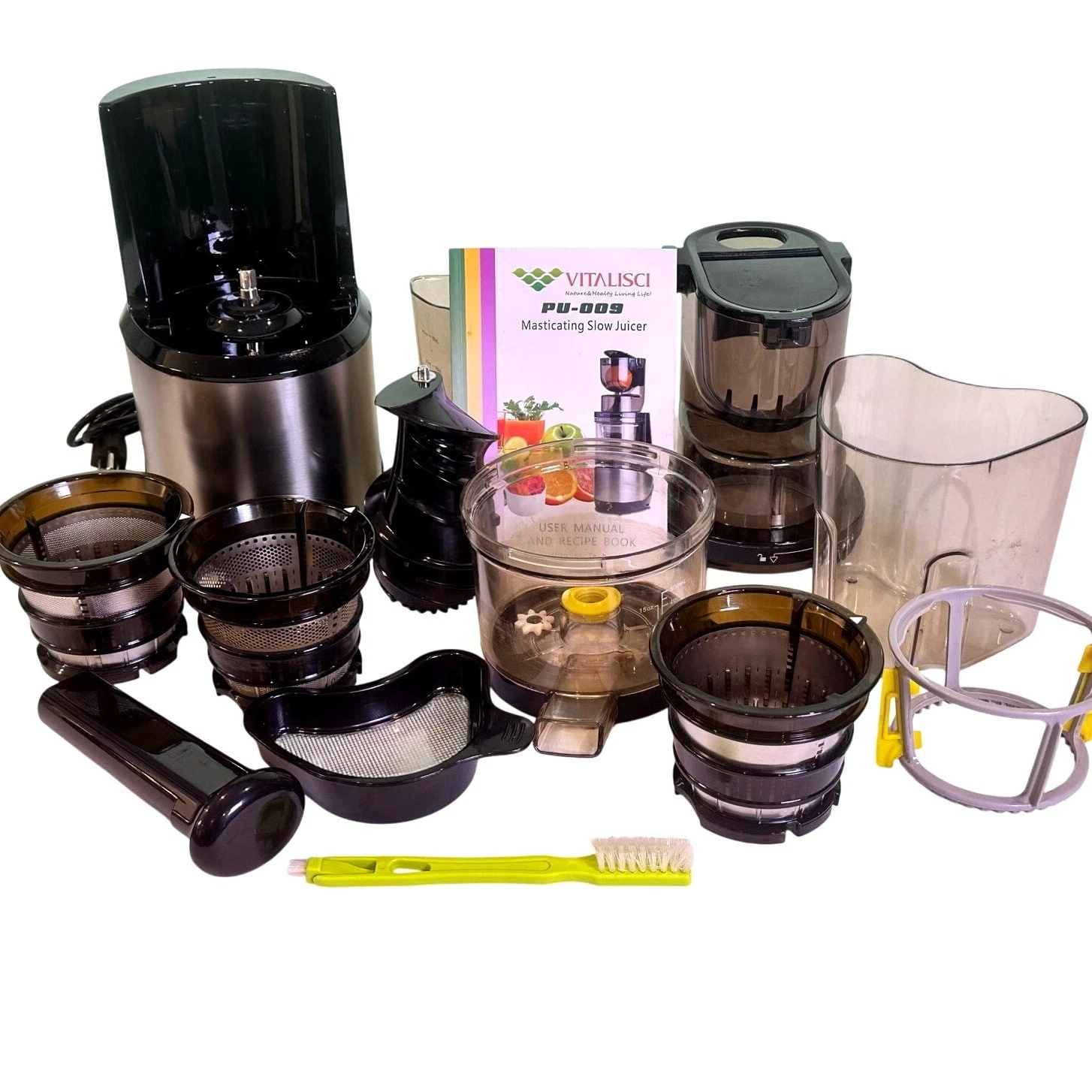 Vitalisci PU-009 Masticating Whole Slow Juice Extractor Cold Press Juicer
Opens in a new window or t