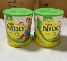 Lot of 2 Nestl NIDO Kinder 2 Toddler Milk Powder 800g Cans Dented Cans G13
