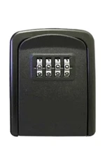 Key Lock Box Wall Mounted Alloy Safe Organizer 4 Digit Combination Key Storage