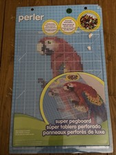 Perler Beads Extra Large Clear Super Pegboard New B2