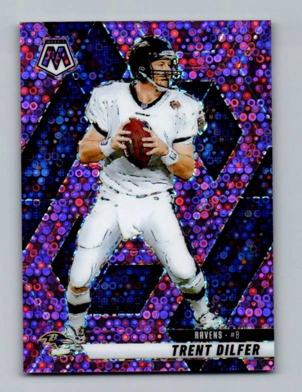スケールモデル 新作 NFLカード Trent Dilfer 直書きサインカード25枚