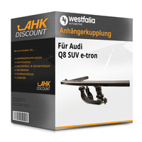 für Audi Q8 SUV E-Tron 11.2022-03.2025 Westfalia AnhäNgekupplung Abnehmbar NEU