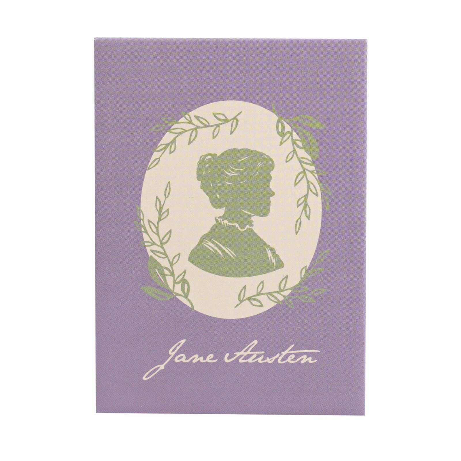 NEW Magnet Metal - Jane Austen (Silhouette)
