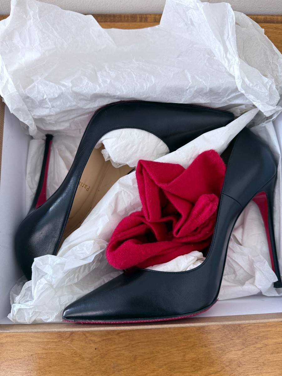 Christian Louboutin So Kate 120 Leather Pumps Size 41 Red Bottom
