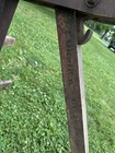 Antique McCormick International Wood Pedal Sickle Sharpener Farmhouse Decor — photo 4