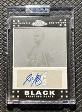 SELVIN YOUNG 2007 Topps Chrome Black SSP Rookie Auto 1/1 Sealed Texas Broncos RC