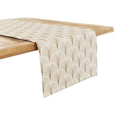  100% Cotton Table Runner 72 Inches Long, Non 72"x14" - 100% Cotton Luminous