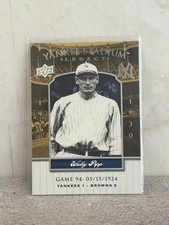 2008 UD Yankee Stadium Legacy Collection #94 Wally Pipp