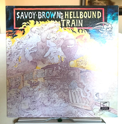 Cleaned & Tested - Savoy Brown - Hellbound Train - 1971 Classic Blues Rock LP