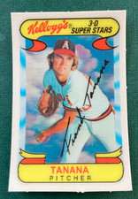 1978 BASEBALL CARD 3-D KELLOGG'S #54 FRANK TANANA CALIFORNIA ANGELS NM/MT