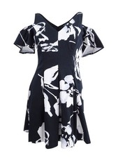 Lauren by Ralph Lauren Women's Floral-Print Fit & Flare Dress