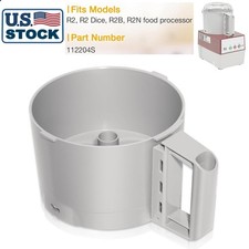 112204S Cutter Bowl Fit for Robot Coupe R2, R2B, R2N, R2 Dice Food Processors