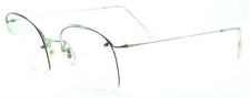 SAVILE ROW ENGLAND Rimway Rhodium 48x20mm Eyewear FRAMES RX Optical - New NOS