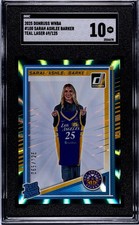 2025 Panini Donruss WNBA - Rookie Sarah Ashlee Barker #100 Teal /125 SGC 10