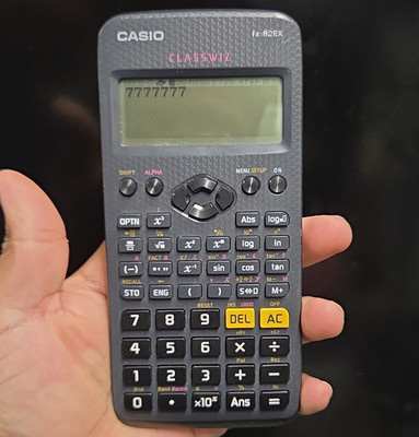 Casio ClassWiz fx-82EX Scientific Handheld Calculator, LCD Display, Black