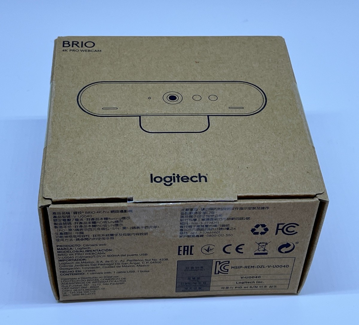 Logitech BRIO ULTRA 4K HD PRO Webカメラ Amazon.com: Logitech BRIO Ultra HD Webcam for Video
