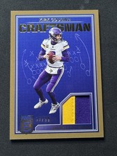 2023 Panini Donruss Elite - Craftsman Jerseys Kirk Cousins #1 Prime /99 (MEM)