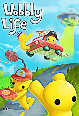 Wobbly Life ''Video Game Classic'' Original Pop Art Print - 13 x 19 Poster