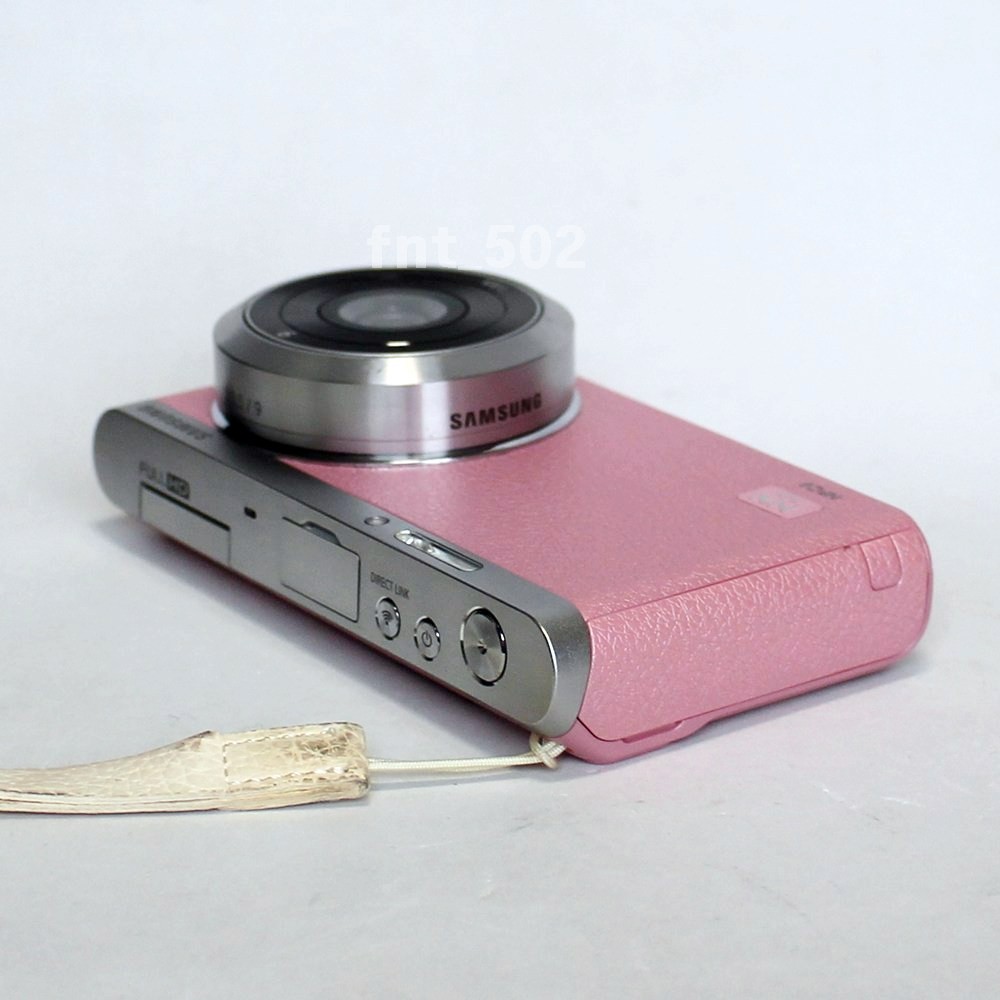 Samsung NX Mini 20.5MP Digital Camera Pink Kit w/ NX-M 9mm Lens