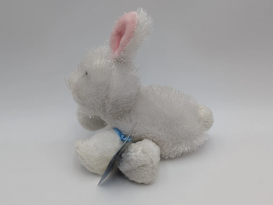Peluche de conejo Webkinz Lil Kinz blanco HS078 código sellado juguete de peluche Foto 4 de 4