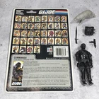 Vintage GI Joe Snake Eyes v2 Action Figure Complete w Full Card Back 1985