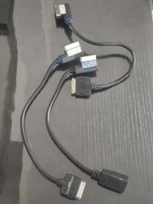 GenuineVW Audi Seat Skoda MDI AMI Media-In Interface Cables iPod iPhone USB Lot