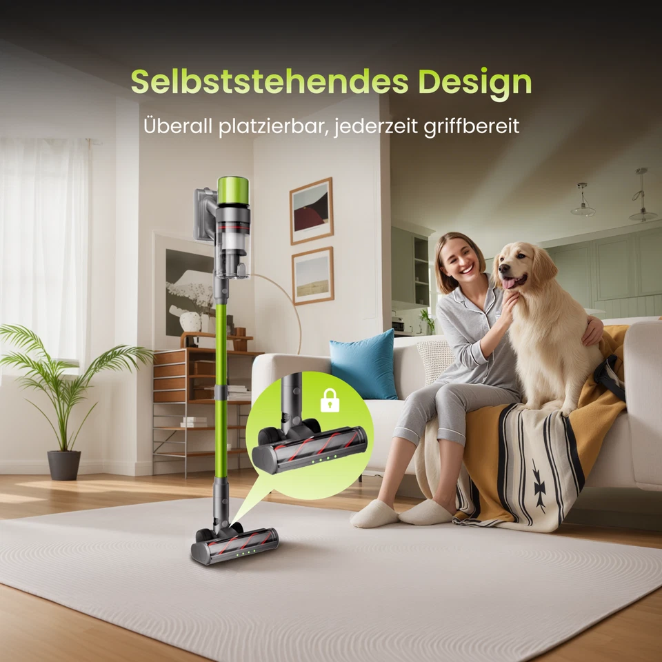 650W 65000PA SmartAI Handstaubsauger Staubsauger Kabellos Akkustaubsaguer 2025