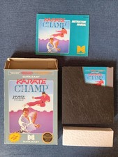 Karate Champ (Data East, 1986) NES Game w/ Box & Manual, Tested & Working