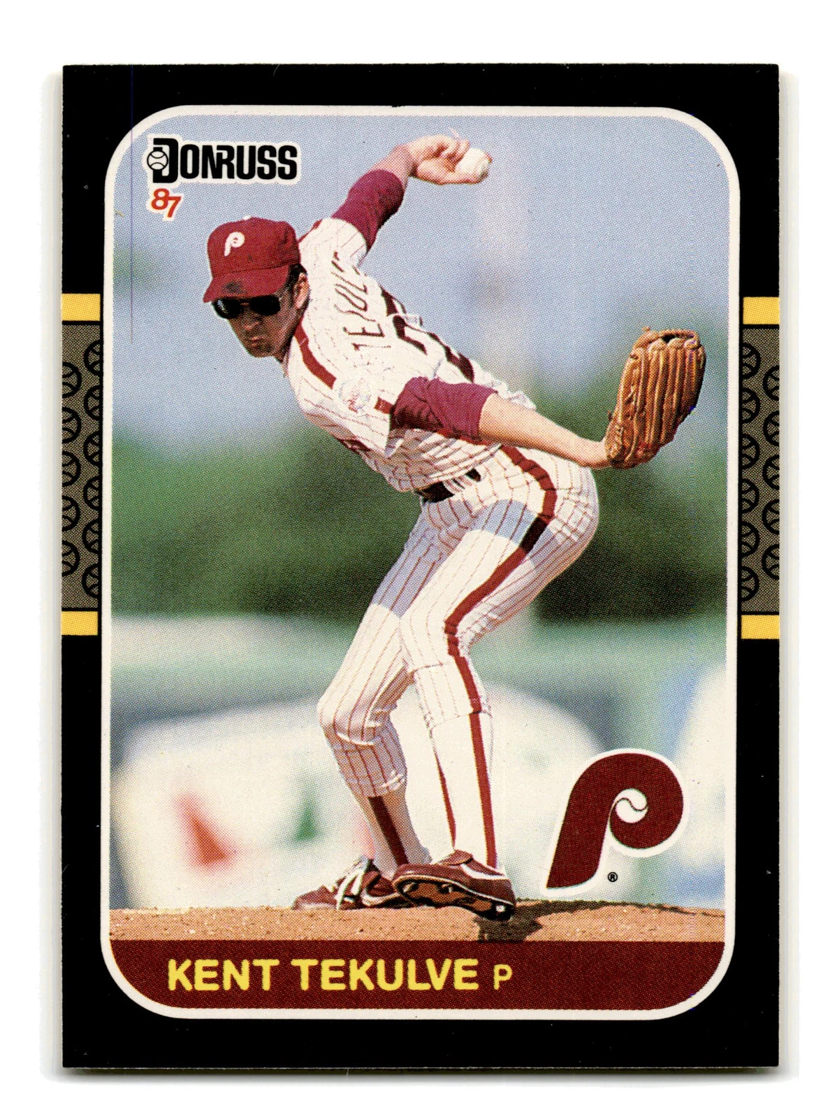 Kent Tekulve 1987 Donruss #453 Philadelphia Phillies Mint