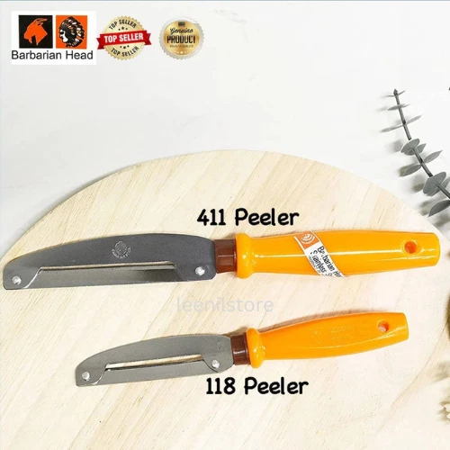 2 PCS Peeler Grater Knife Tool Set Fruit Vegetable Blade Stainless Steel