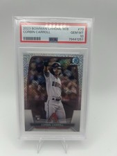 2023 Bowman Chrome Mega Box Corbin Carroll #73 PSA 10 GEM MT Rookie RC Dbacks