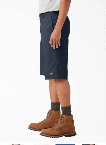 Dickies Genuine Essential Work Shorts Flex Fit Navy Blue Workwear Men's 36 NWT - Picture 4 of 6