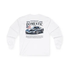 1997–2004 Chevrolet Corvette (C5) Long Sleeve Shirt - Motorsport Long Tee Gift