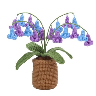 Crochet Kits for Beginners, Crochet Potted Kits to Make Cute Potted Crochet Kits