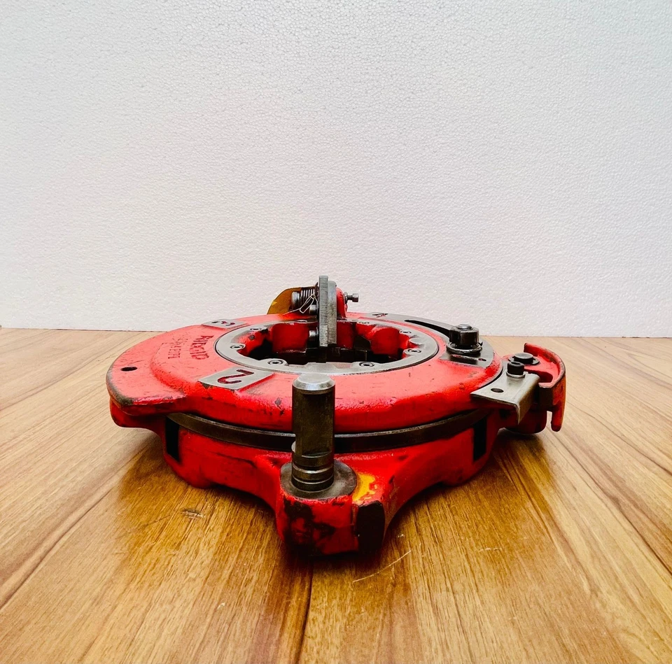 Ridgid Receding Die Head Pipe Threader/Threading Machine 2-½"-4" BSPT #2 - Image 4 of 4