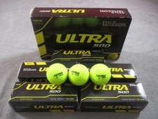 Wilson Ultra 500 Golf Balls 15 balls Lot 5 x 3-packs New In Box