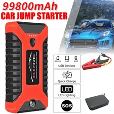 99800mAh Car Jump Starter Booster Jumper Box Power Bank Battery Charger-ZengC