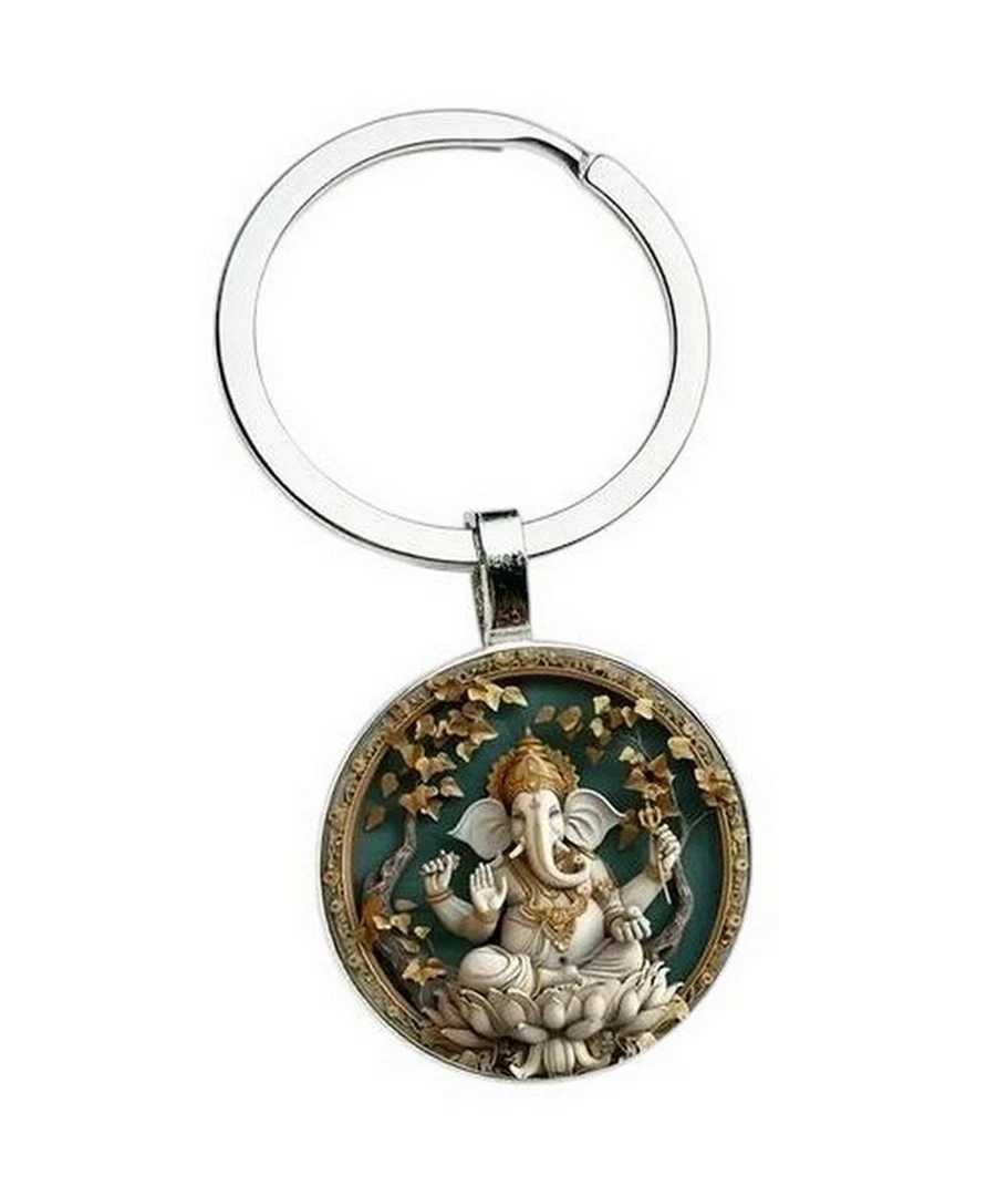 Miniblings Portachiavi Elefante – Portachiavi In Gomma Con Catena – Design Originale Da Berlino