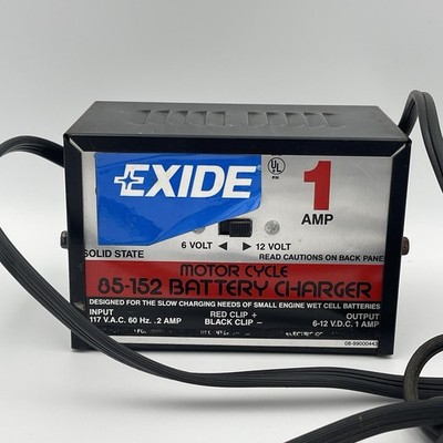 Vintage Exide 1 Amp Motorcycle Battery Trickle Charger 